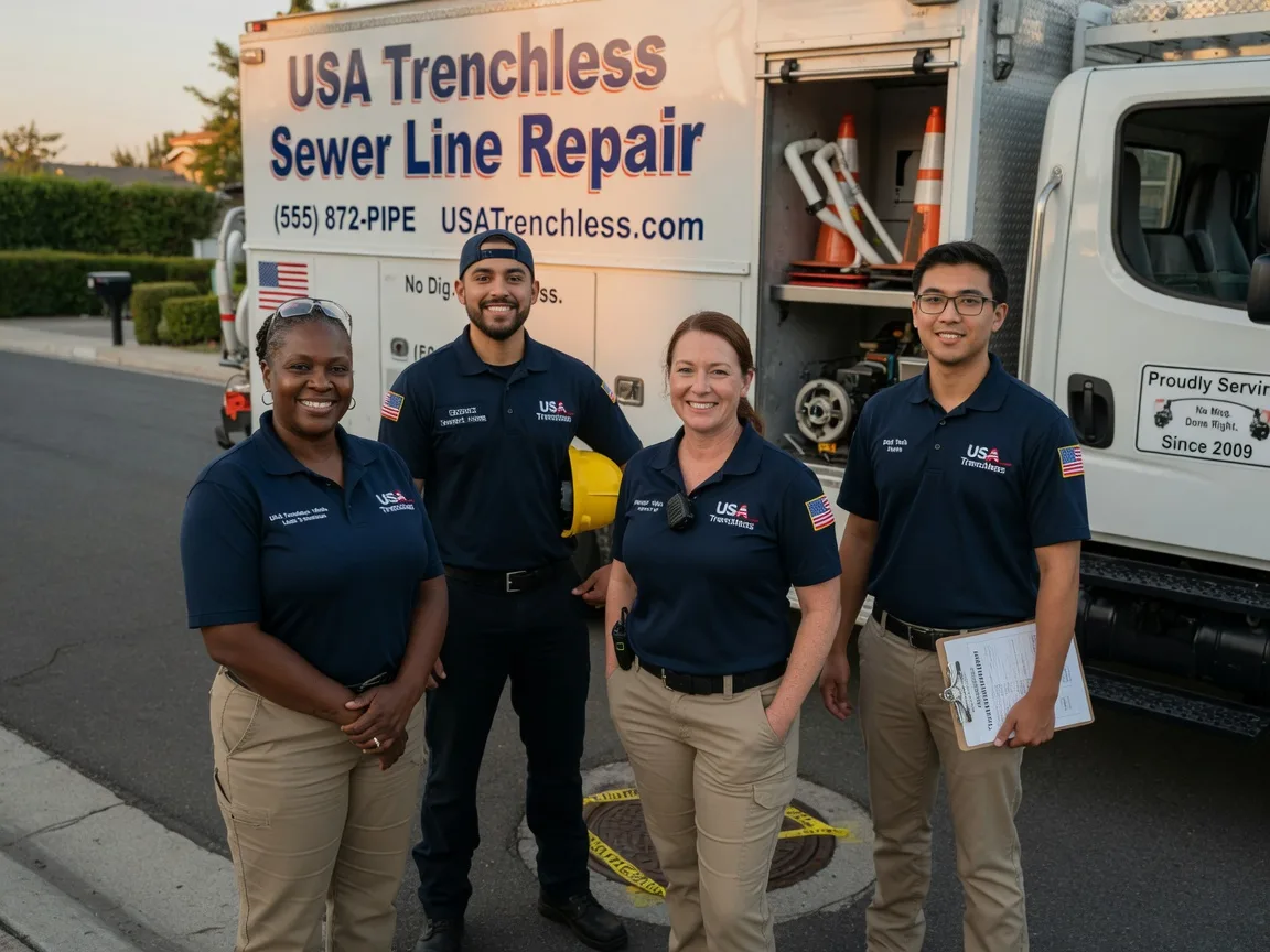 Sewer Line Repair company in El Paso, AR